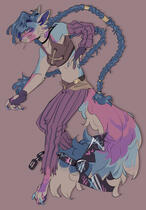 colored sketch